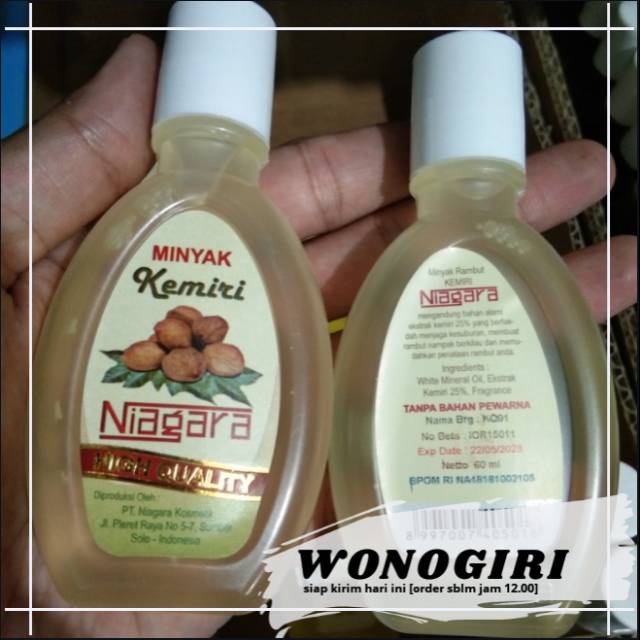 Detail Minyak Rambut Niagara Nomer 32
