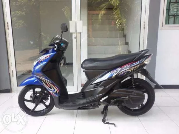 Detail Mio 2009 Biru Nomer 25