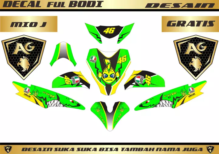 Detail Mio Full Variasi Nomer 41