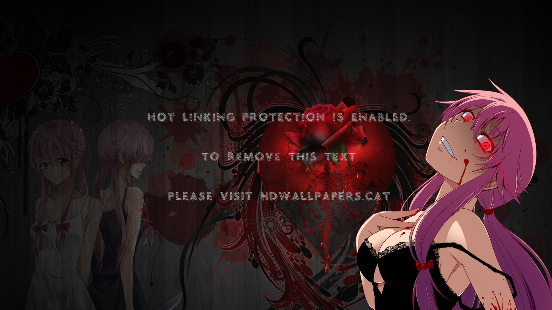 Detail Mirai Nikki Wallpaper Nomer 15