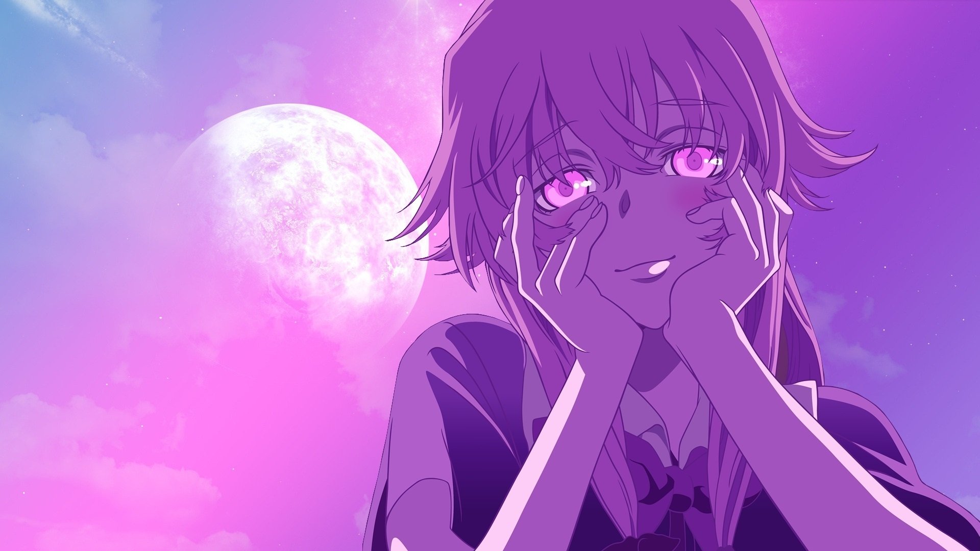 Detail Mirai Nikki Wallpaper Nomer 35