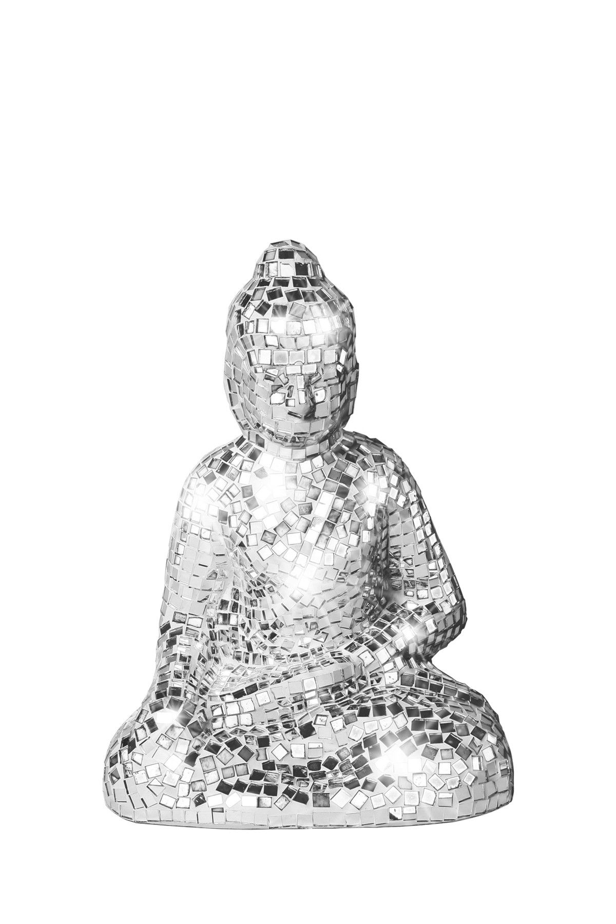 Detail Mirror Ball Buddha Statue Nomer 4