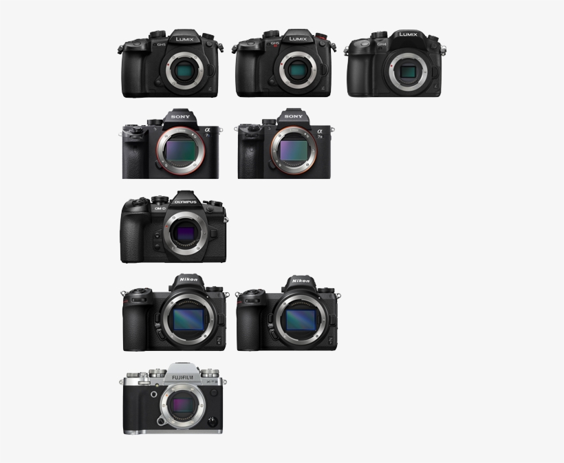 Detail Mirrorless Camera Png Nomer 43