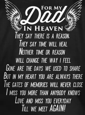 Detail Miss Dad In Heaven Quotes Nomer 2