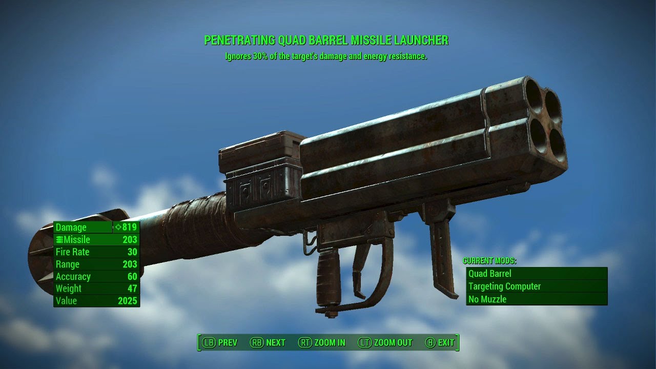 Detail Missile Launcher Fallout 76 Nomer 12
