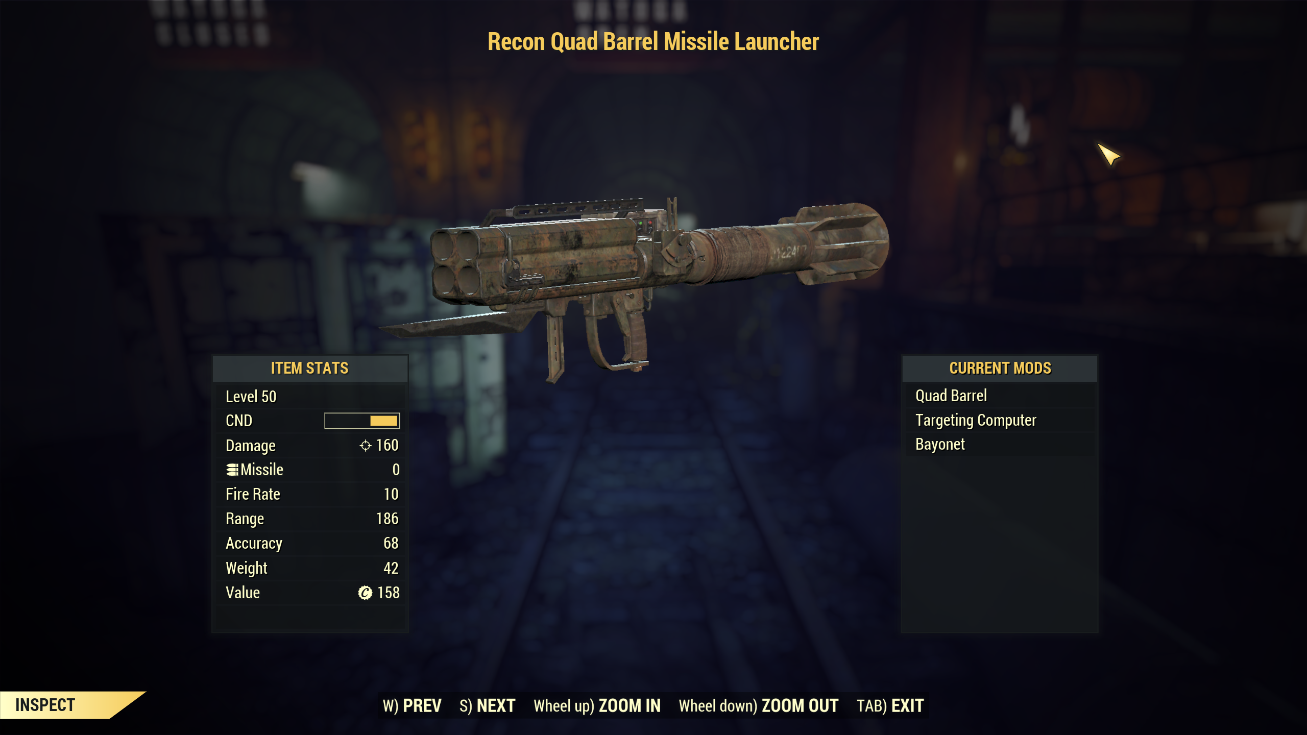 Detail Missile Launcher Fallout 76 Nomer 19