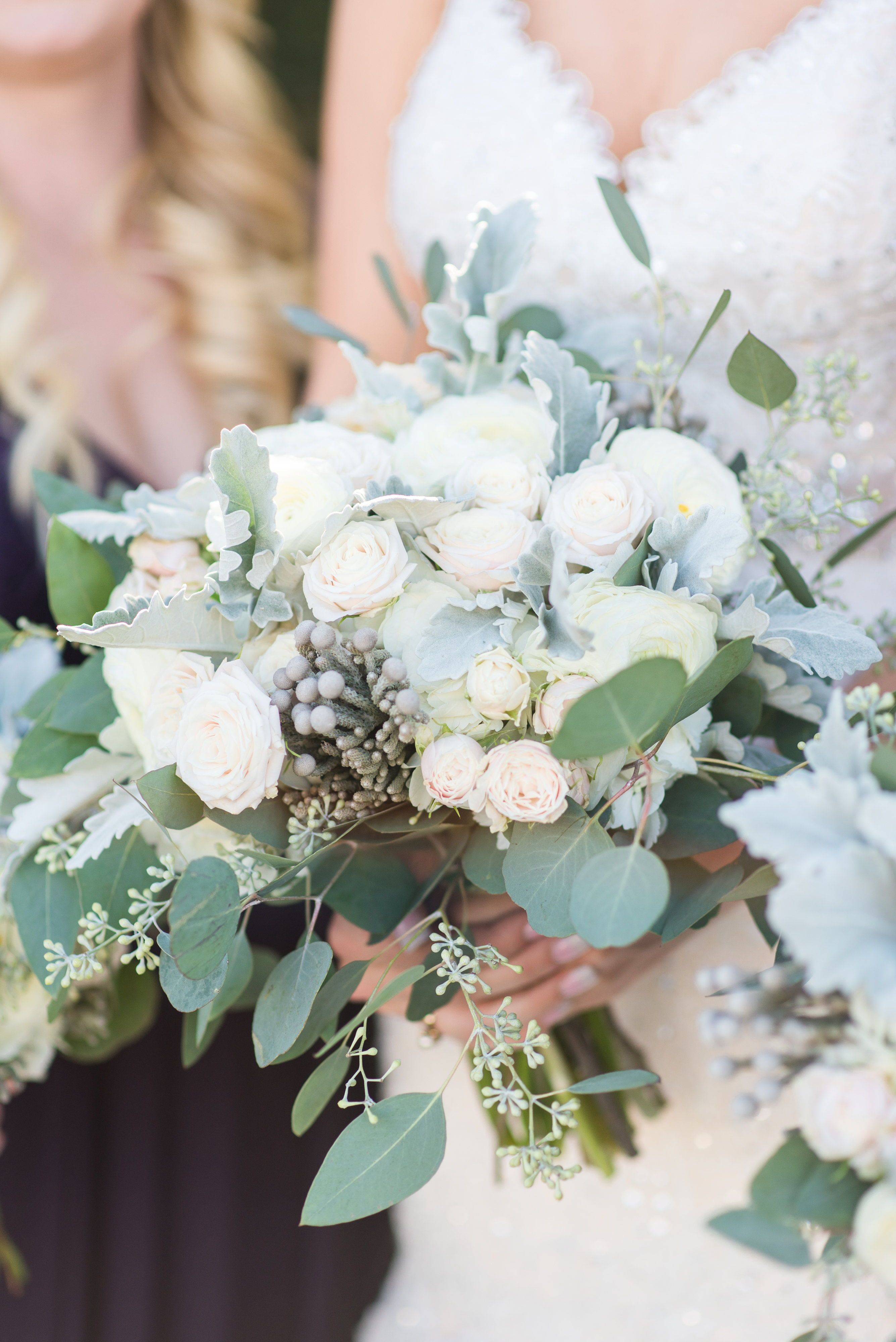 Detail Lambs Ear Wedding Bouquet Nomer 44