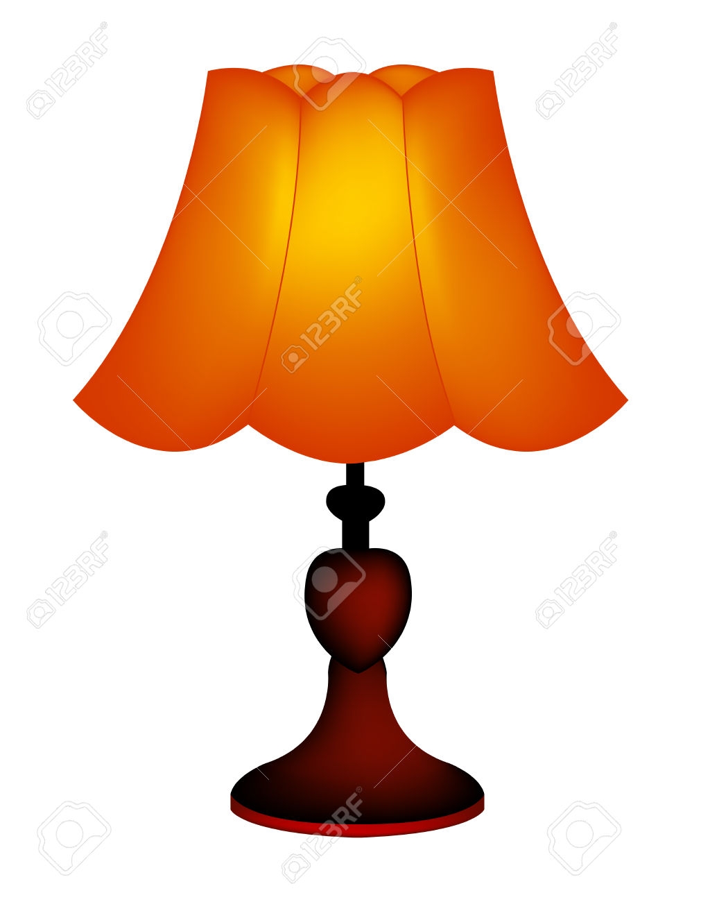 Detail Lamp Clipart Nomer 26