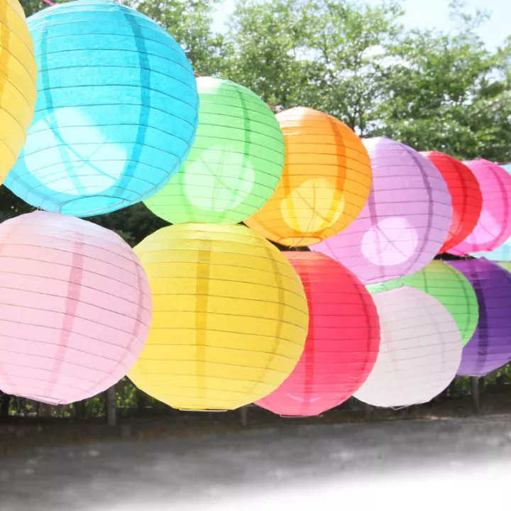 Detail Lampion Bulat Nomer 51