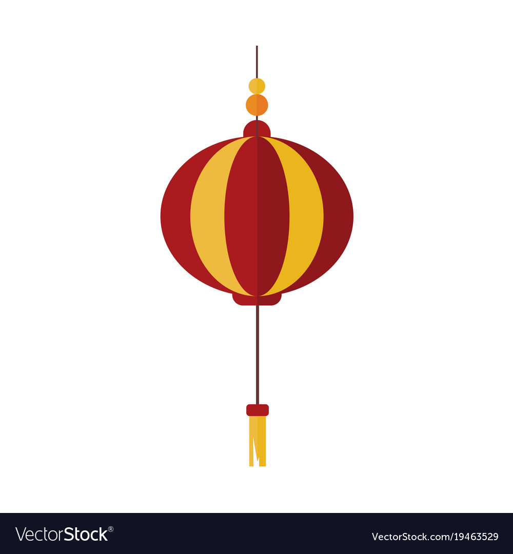 Detail Lampion China Vector Nomer 2