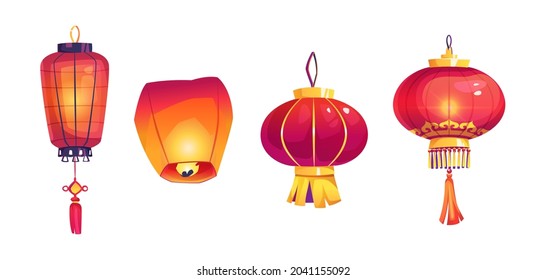 Detail Lampion China Vector Nomer 38
