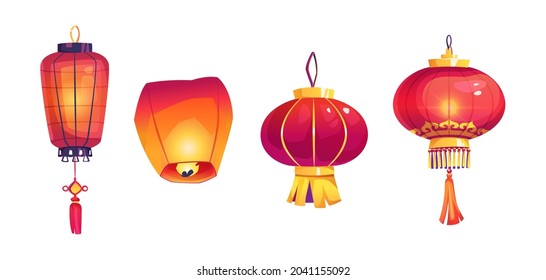 Detail Lampion China Vector Nomer 38