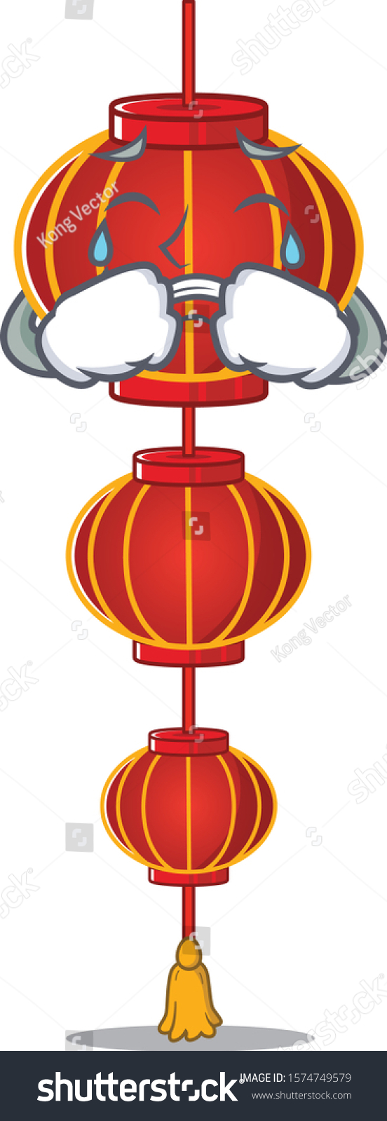 Detail Lampion China Vector Nomer 43