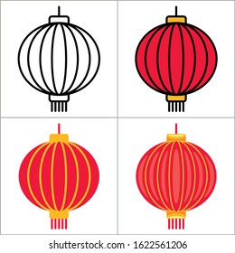 Detail Lampion China Vector Nomer 51