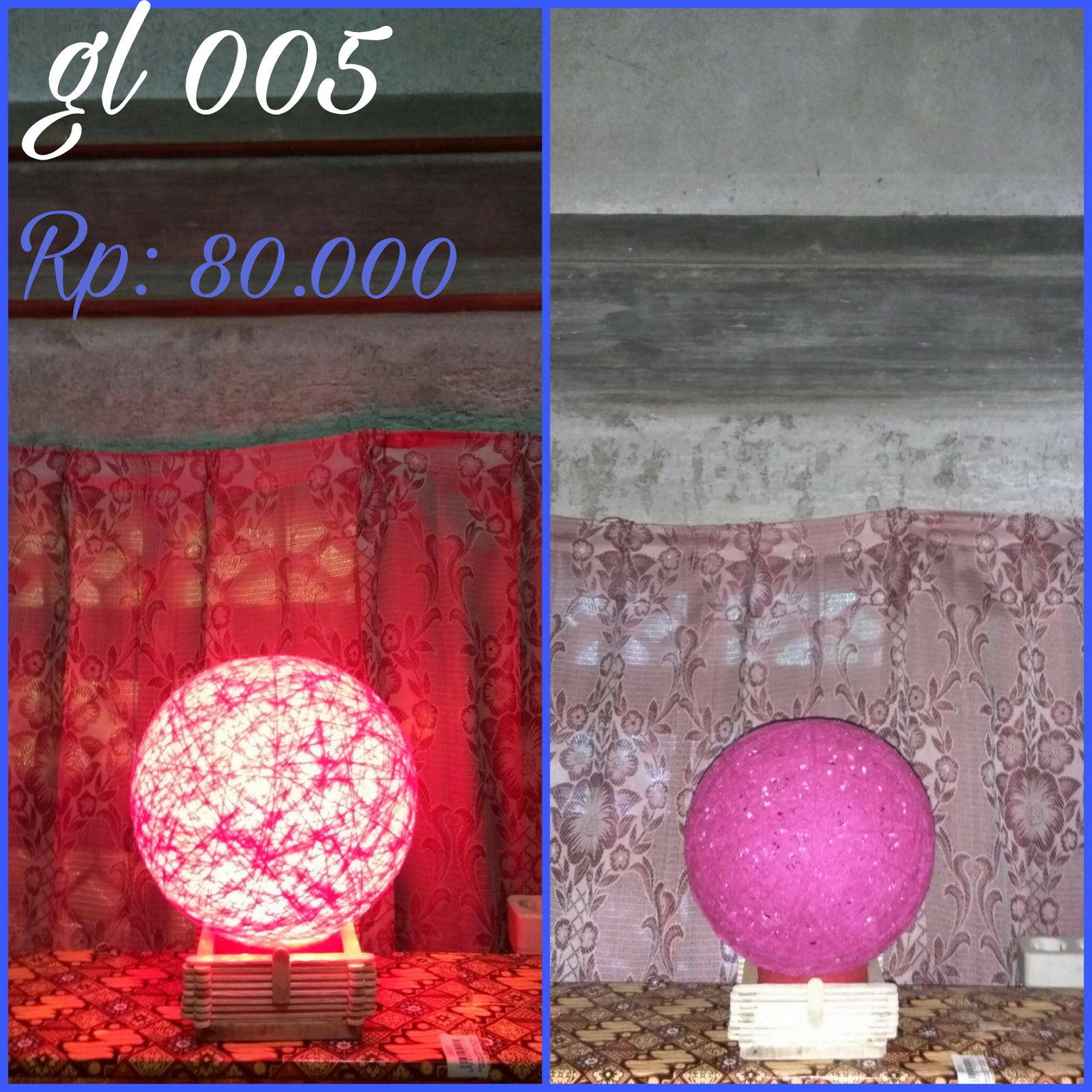 Detail Lampion Duduk Nomer 51