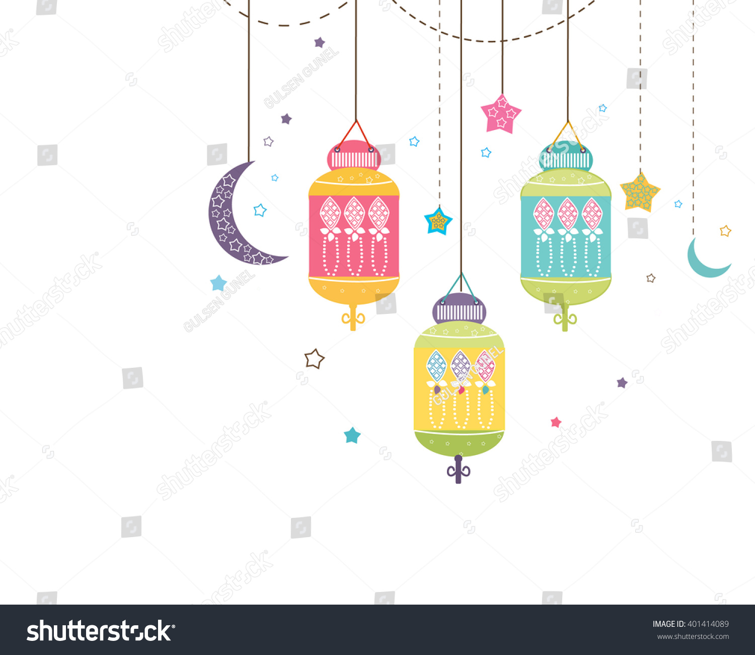 Detail Lampion Ramadhan Vector Nomer 18