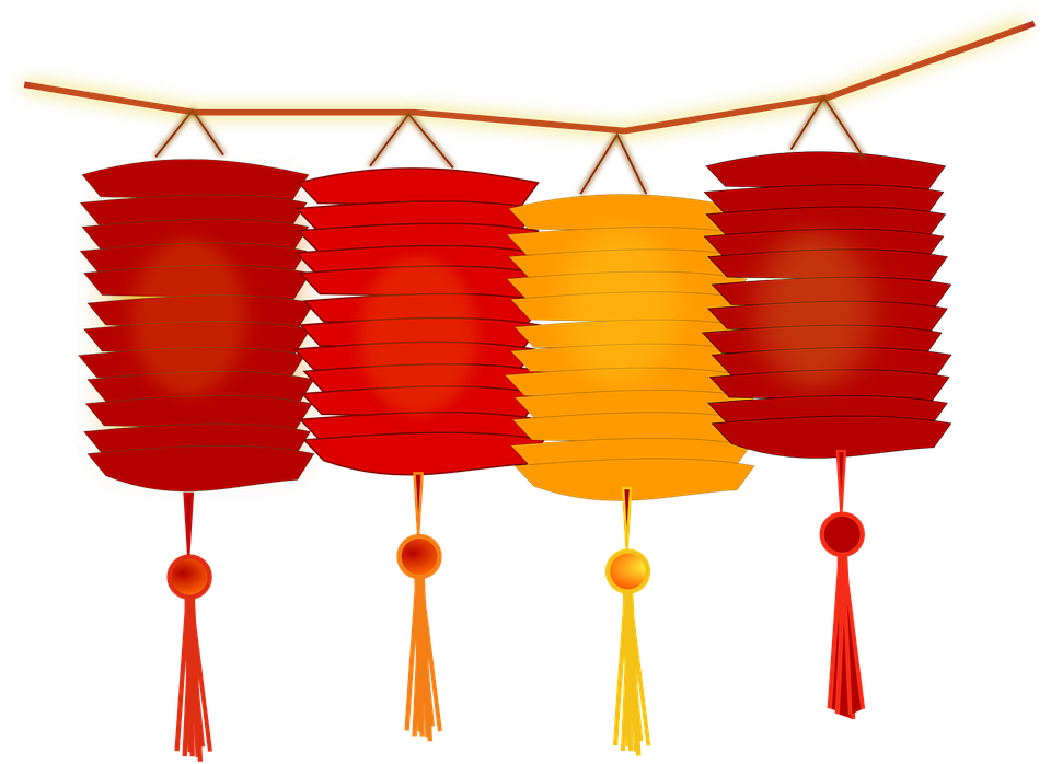 Detail Lampion Vector Nomer 32