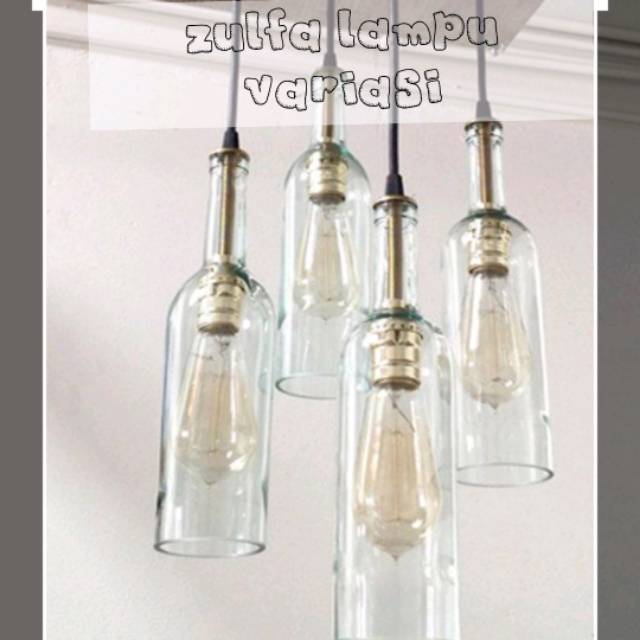 Lampu Botol Kaca - KibrisPDR