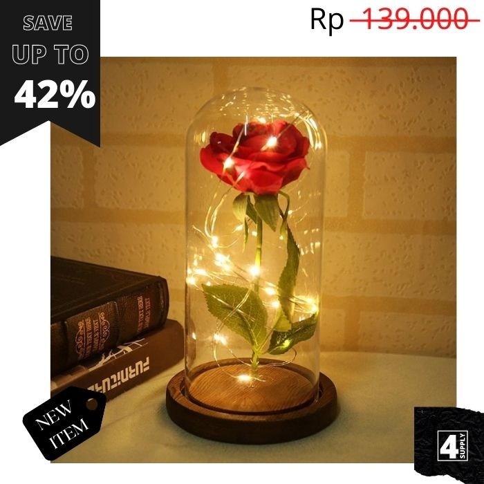 Detail Lampu Bunga Mawar Nomer 26