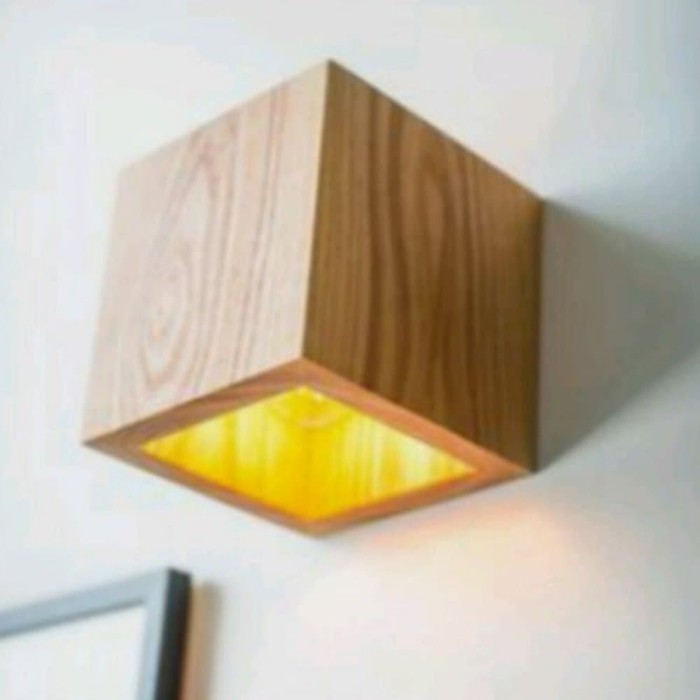 Detail Lampu Dinding Kayu Nomer 2