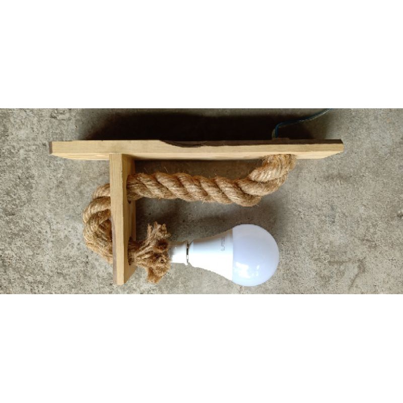 Detail Lampu Dinding Kayu Nomer 55