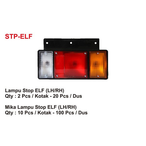 Detail Lampu Elf Kotak Nomer 33