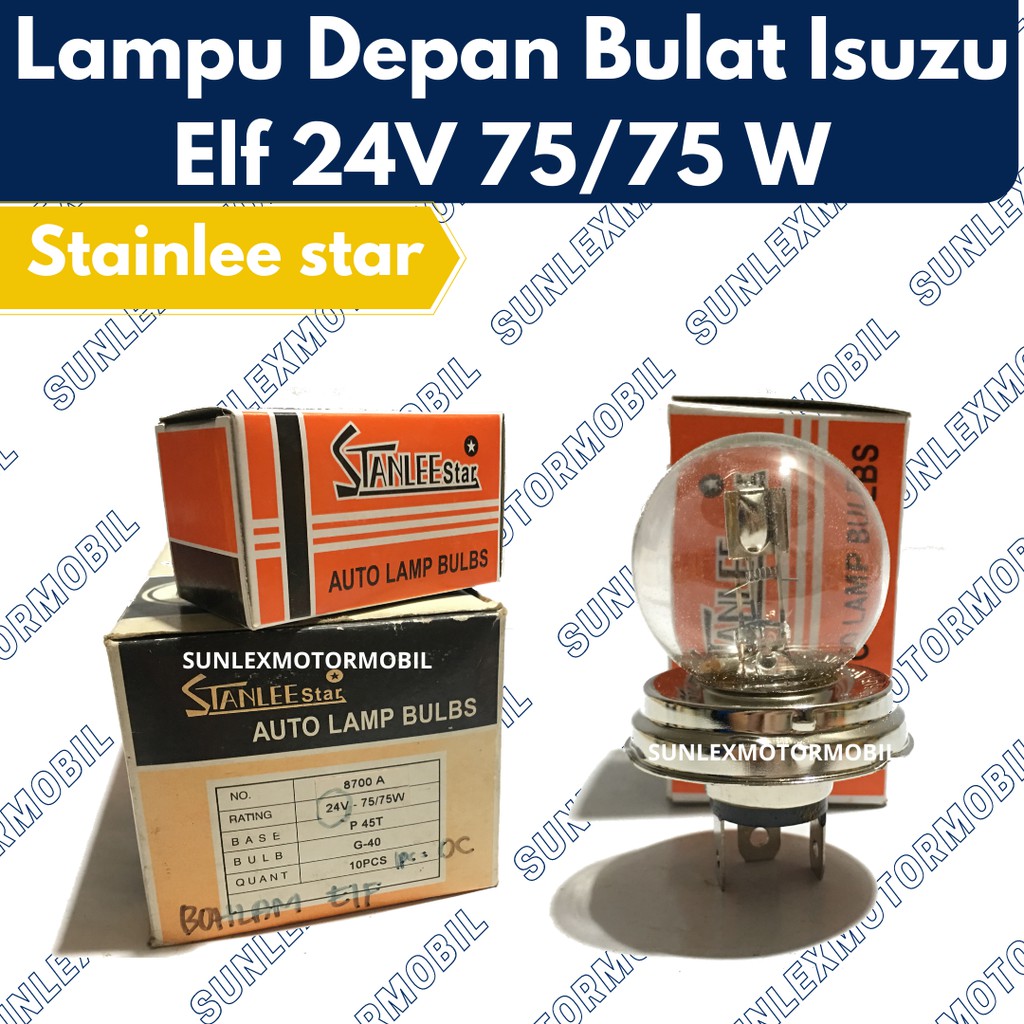 Detail Lampu Elf Kotak Nomer 53