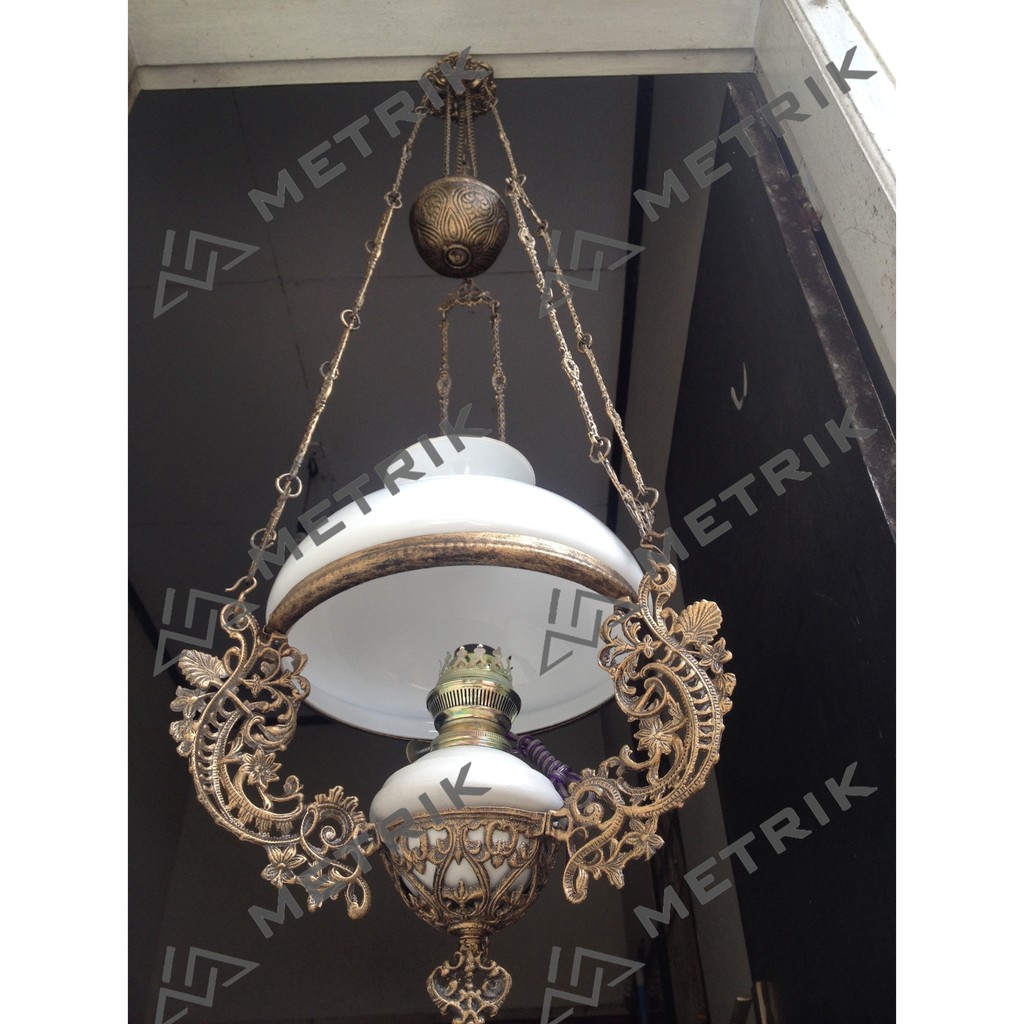 Detail Lampu Gantung Antik Kuningan Nomer 22