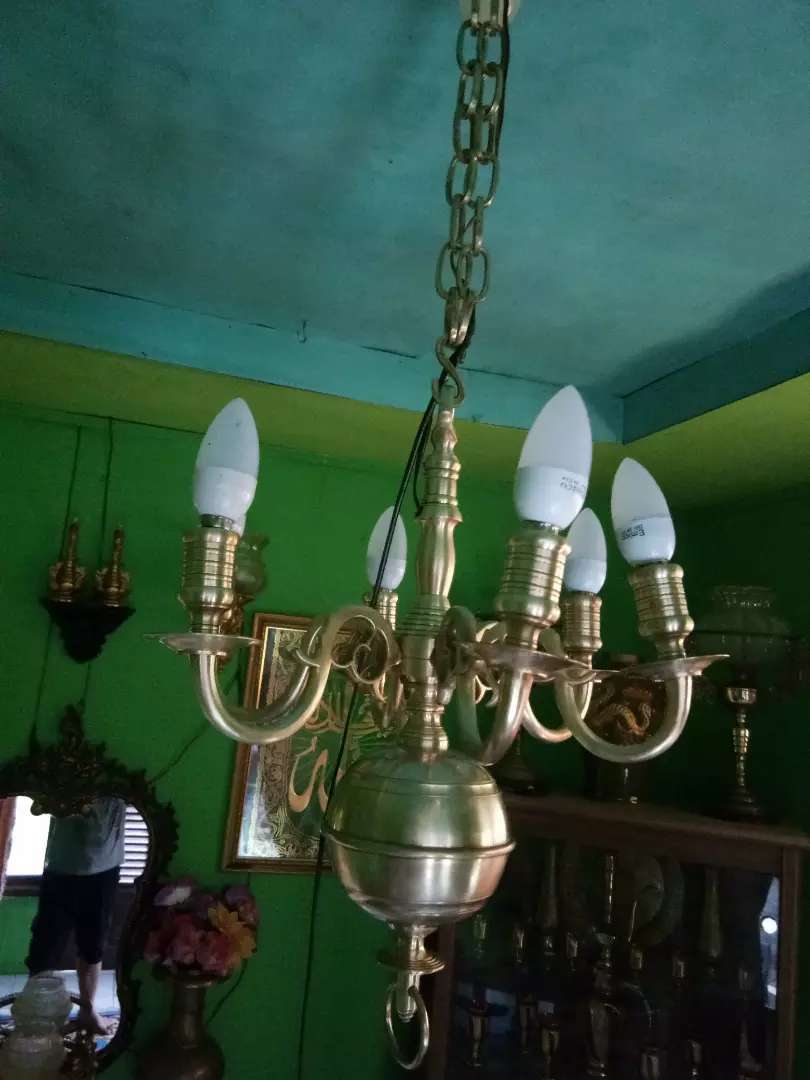 Detail Lampu Gantung Antik Kuningan Nomer 33