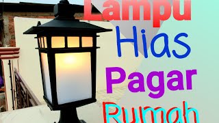 Detail Lampu Hias Pagar Nomer 22