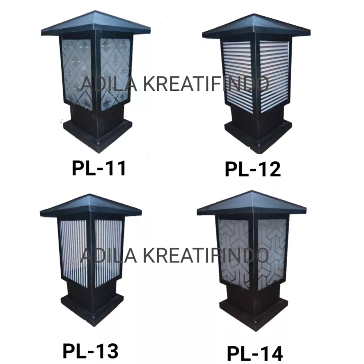 Detail Lampu Hias Pagar Nomer 34