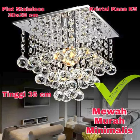 Detail Lampu Kristal Minimalis Modern Nomer 53