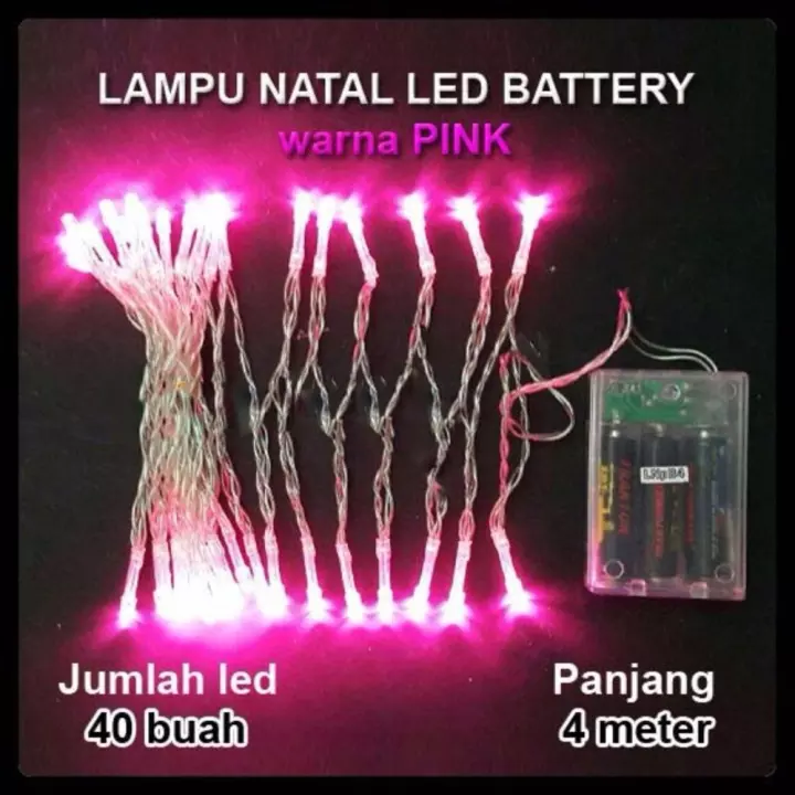 Detail Lampu Natal Baterai Nomer 27