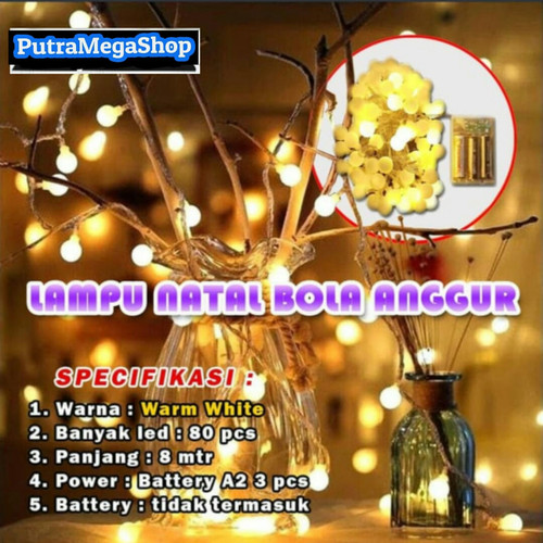 Detail Lampu Natal Baterai Nomer 55