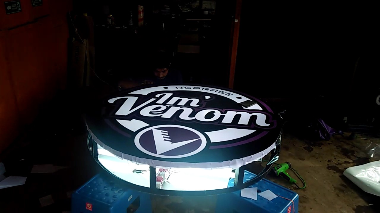 Detail Lampu Neon Box Bulat Nomer 24