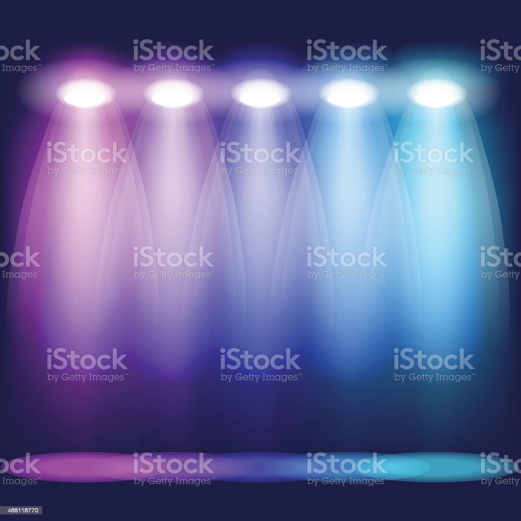 Detail Lampu Panggung Vector Nomer 10