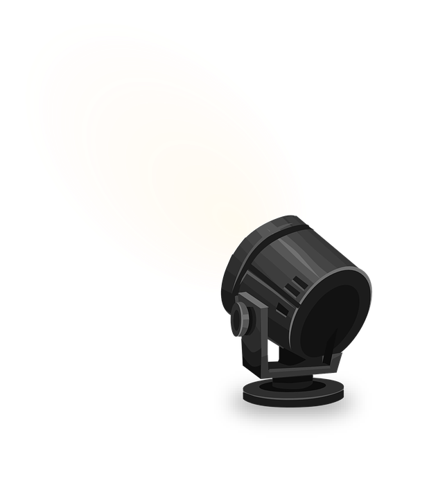 Detail Lampu Panggung Vector Nomer 4