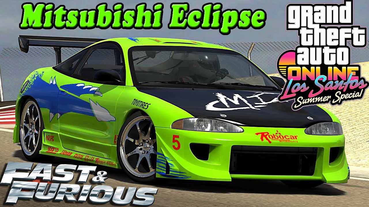 Detail Mitsubishi Eclipse Brian O Conner Nomer 16