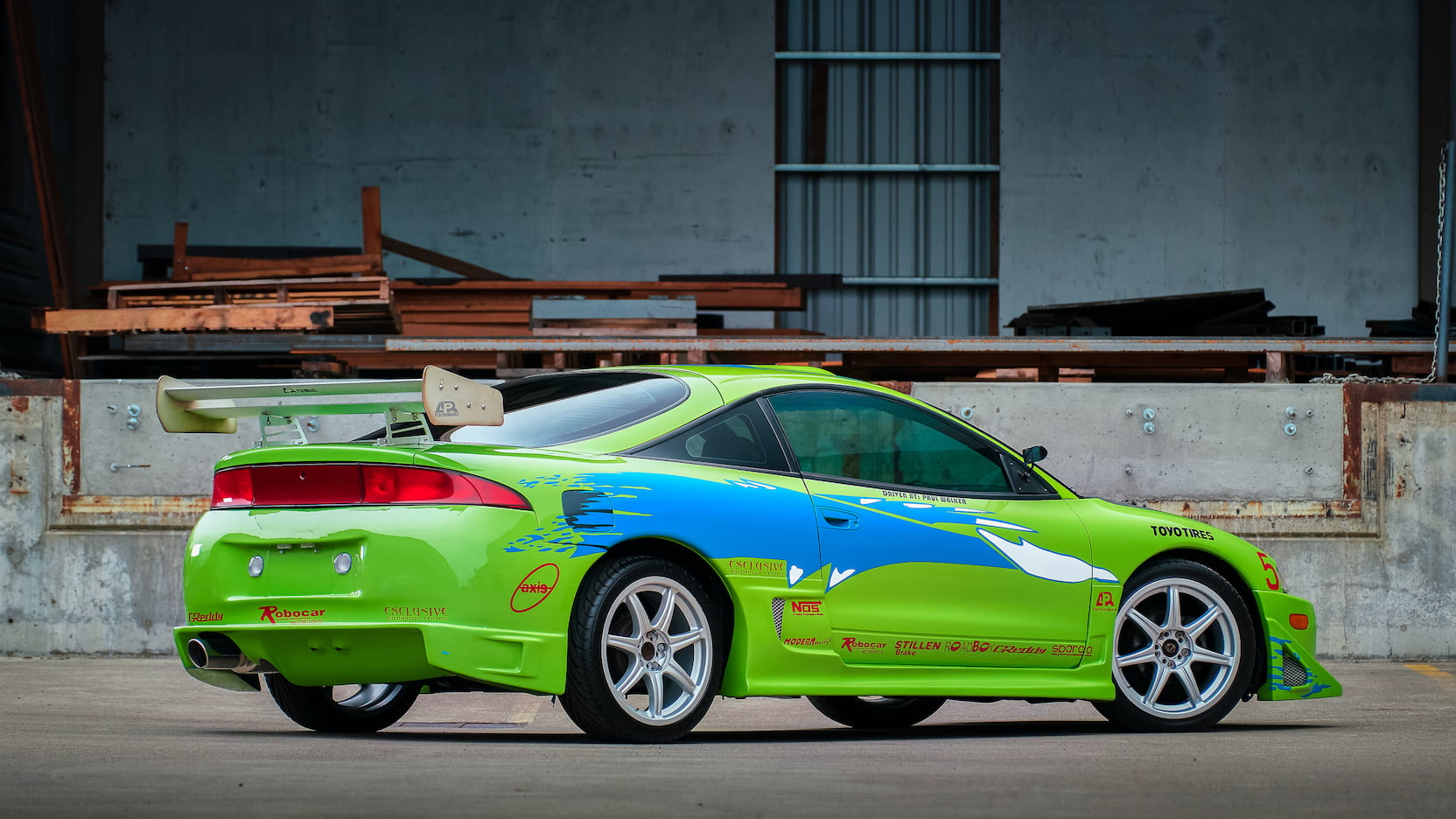Detail Mitsubishi Eclipse Brian O Conner Nomer 20