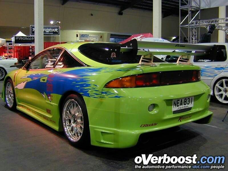 Detail Mitsubishi Eclipse Brian O Conner Nomer 23