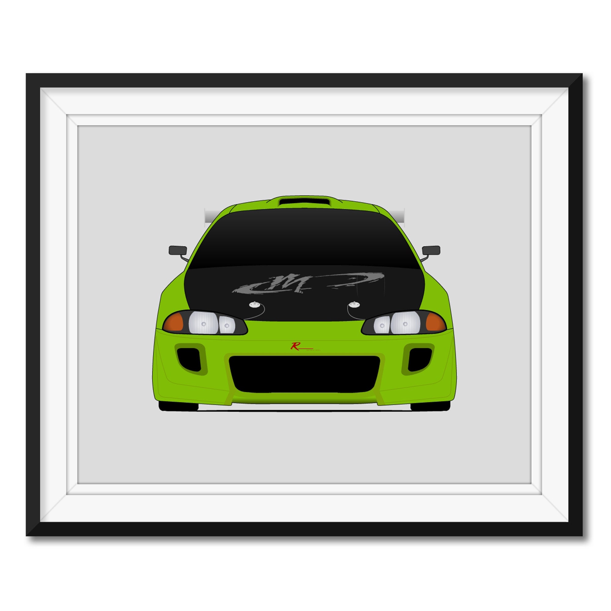 Detail Mitsubishi Eclipse Brian O Conner Nomer 33
