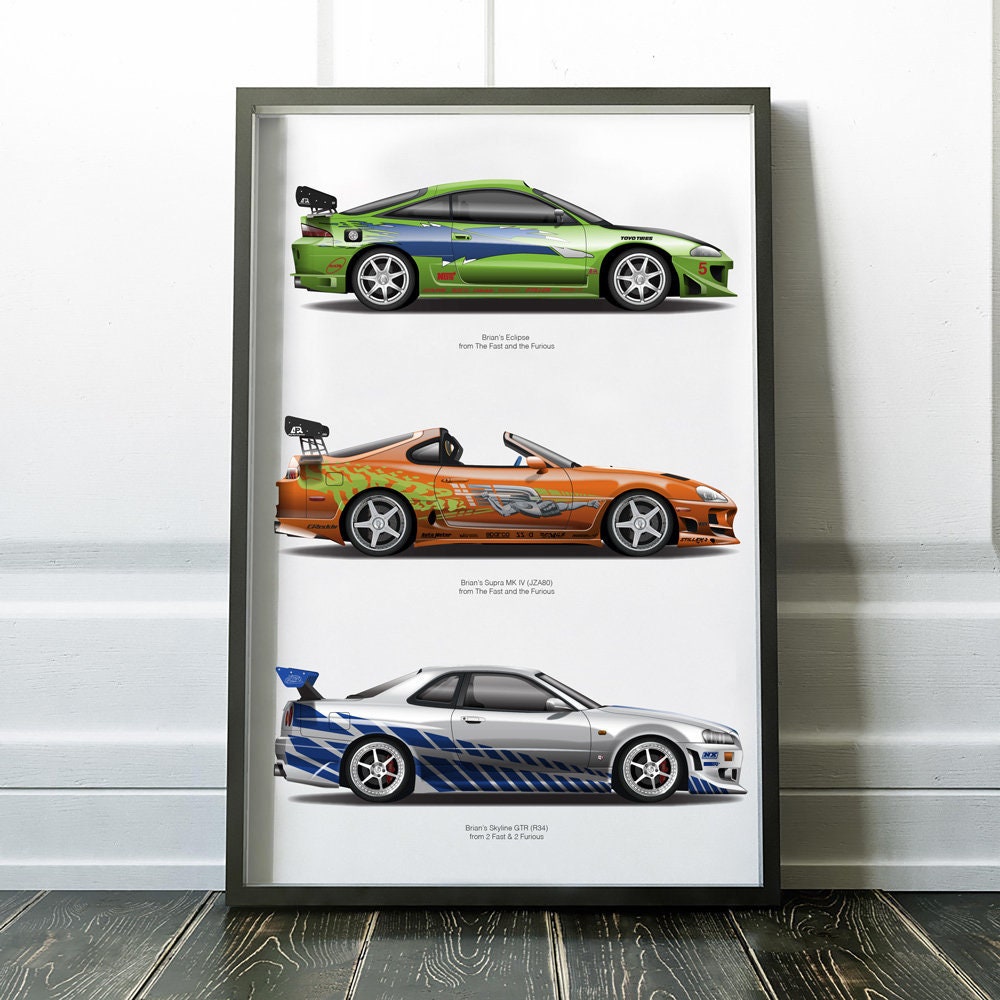 Detail Mitsubishi Eclipse Brian O Conner Nomer 43