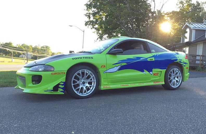 Detail Mitsubishi Eclipse Brian O Conner Nomer 45