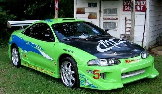 Detail Mitsubishi Eclipse Brian O Conner Nomer 6
