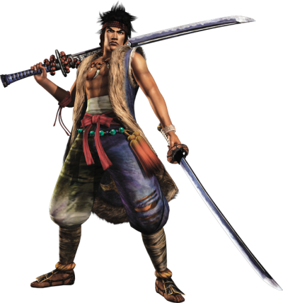 Detail Miyamoto Musashi Samurai Warriors Nomer 3