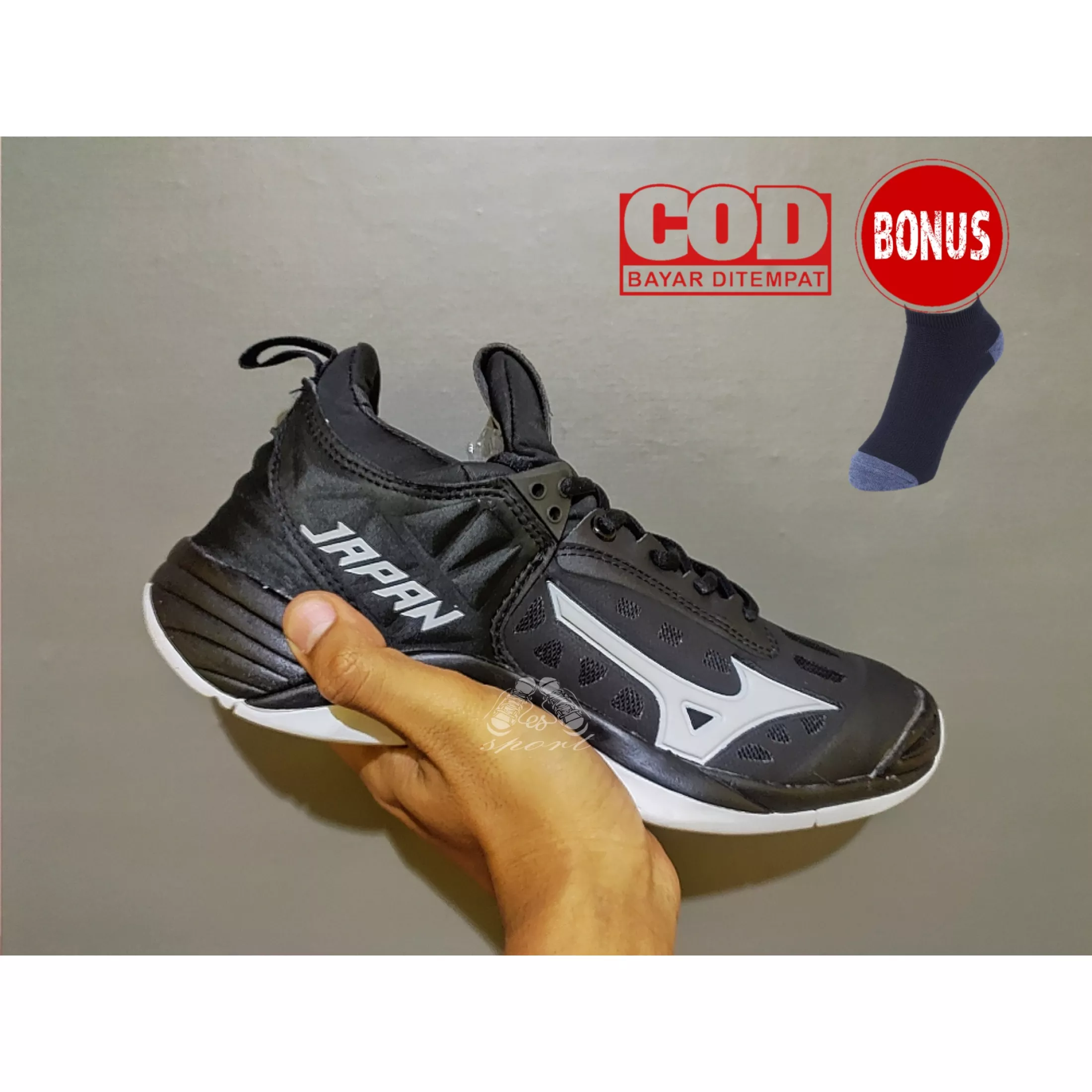 Detail Mizuno Sepatu Voli Nomer 46