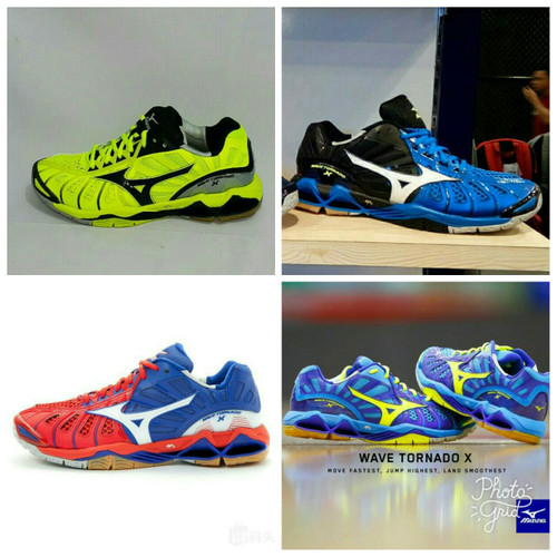 Detail Mizuno Wave Tornado X Nomer 45