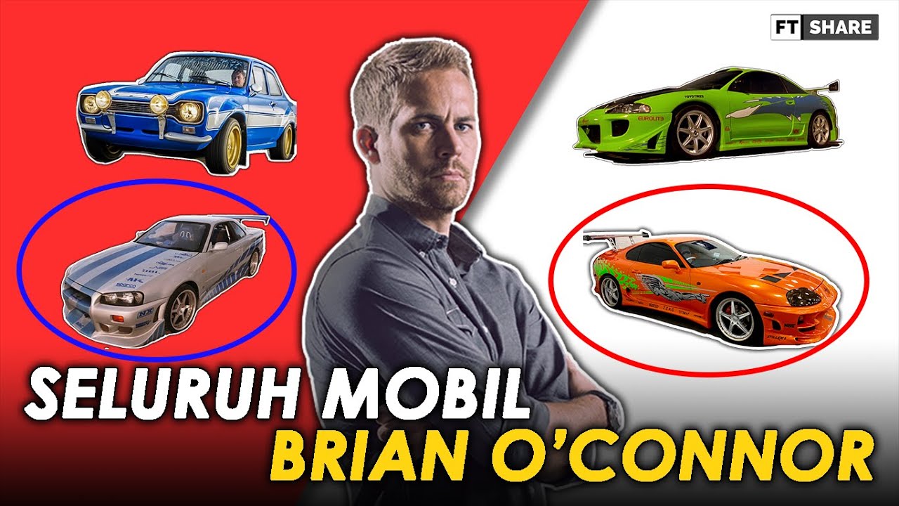 Detail Mobil Brian O Conner Nomer 35