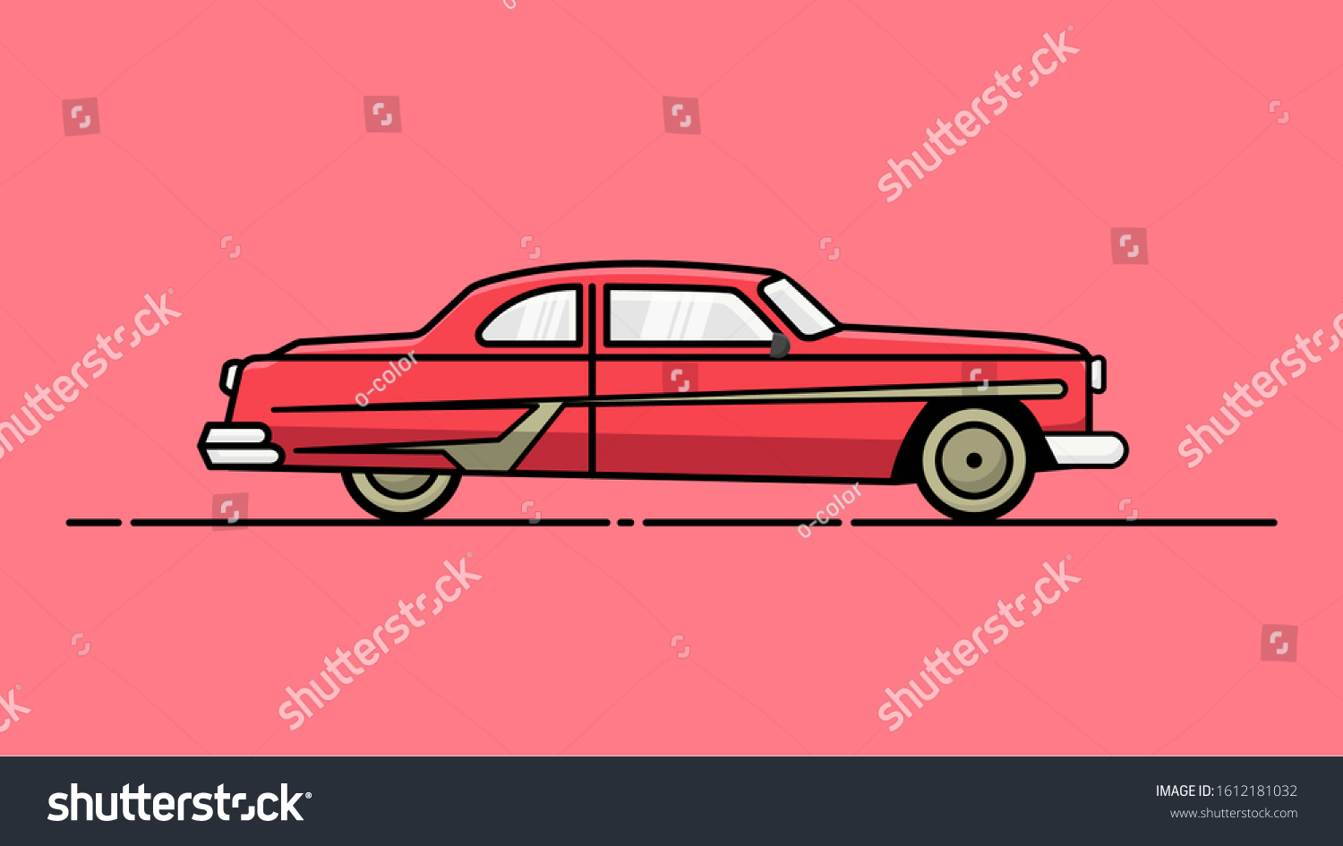 Detail Mobil Dan Motor Gambar Garis Car Cartoon Nomer 27