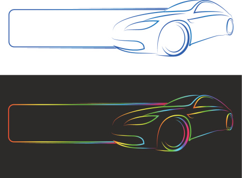 Detail Mobil Dan Motor Gambar Garis Car Coloring Page Nomer 19